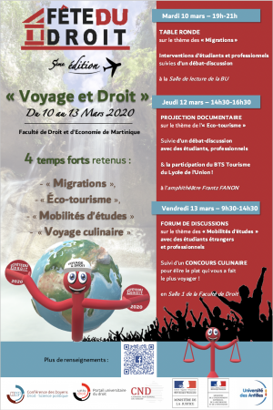 La Martinique -Fête du Droit 2020